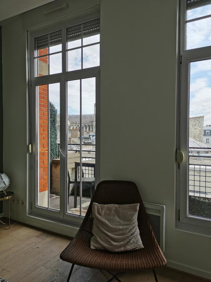 Suite De L'Etape - Vue Cathedrale Reims Kültér fotó
